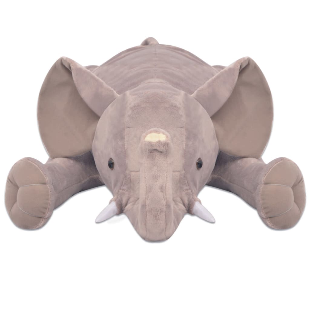 Elefante de brincar em pelúcia xxl 120 cm