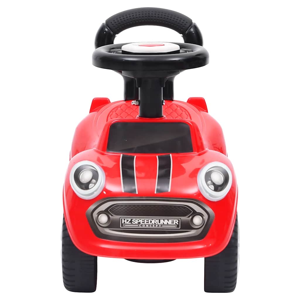 Carrinho de passeio/andador vermelho