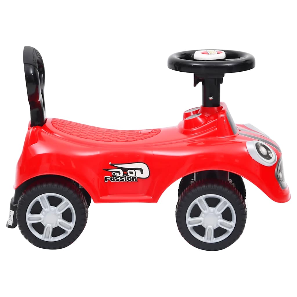 Carrinho de passeio/andador vermelho
