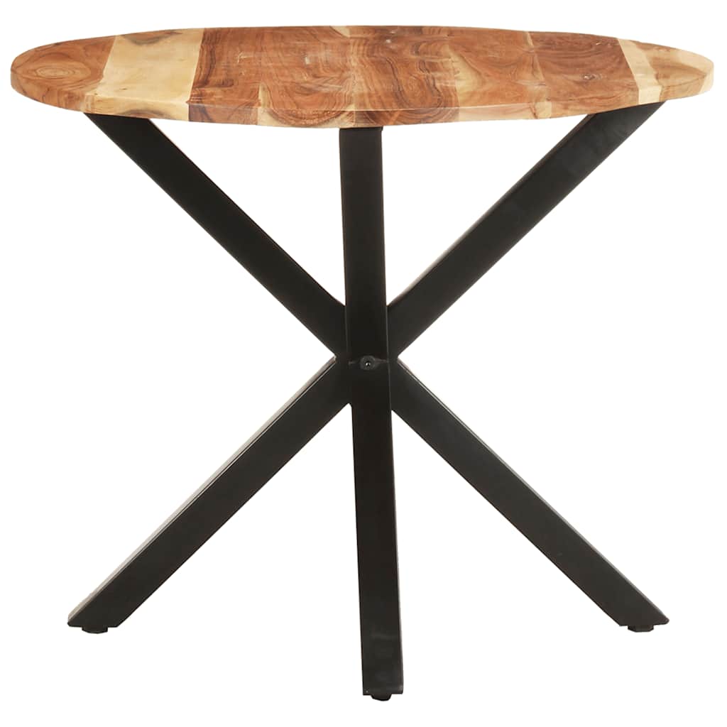 Mesa de apoio 68x68x56 cm madeira de acácia maciça
