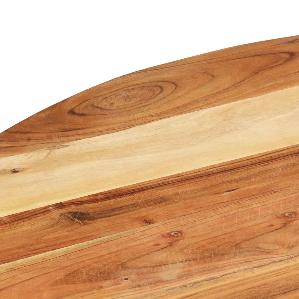 Mesa de apoio 68x68x56 cm madeira de acácia maciça
