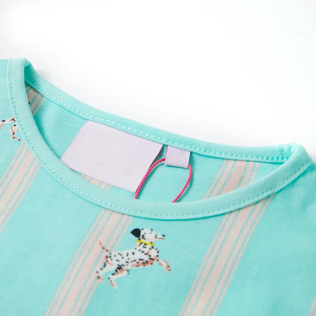 Pijama de manga curta para criança cor cru 104