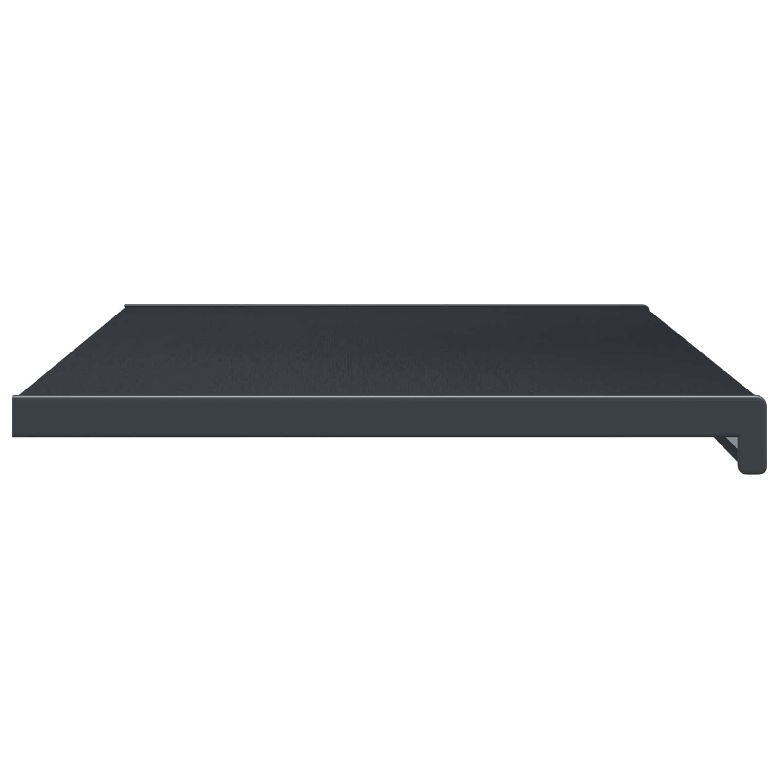 Soleira de janela antracite com veios de madeira PVC