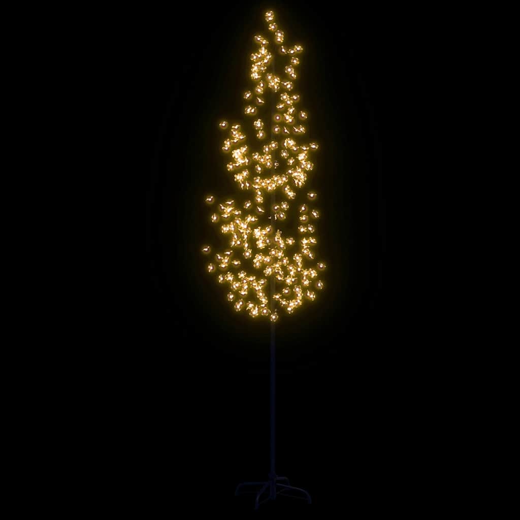 Cerejeira com 368 luzes leds 300 cm branco quente