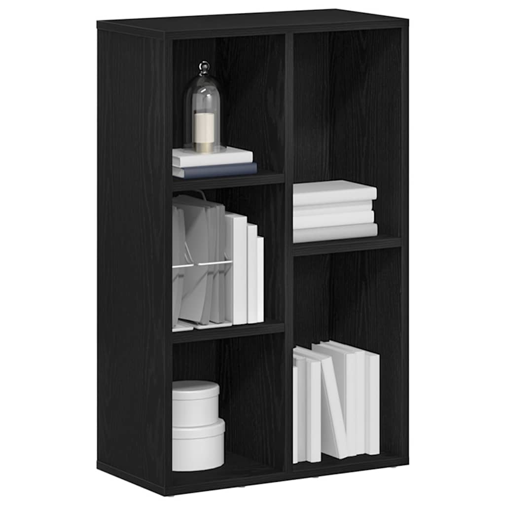 Estante 50x25x80 cm derivados de madeira carvalho preto