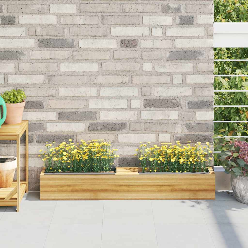 Floreiras para paletes euro 12 pcs 36x13,5x9,5 cm PP cinzento
