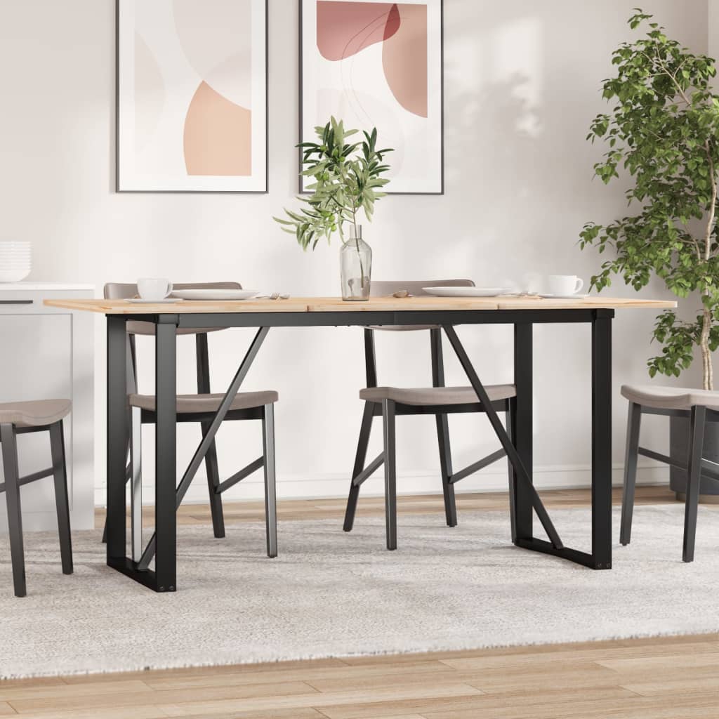 Pernas para mesa de jantar estrutura em o aço