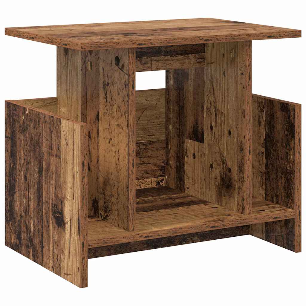 Suporte para TV 50 x 35 x 45 cm madeira antiga