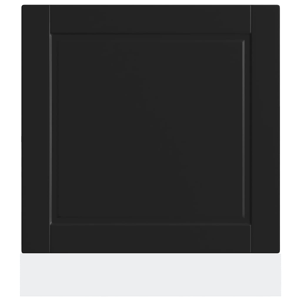 Painel máquina lavar louça porto preto 60x1,5x57 cm