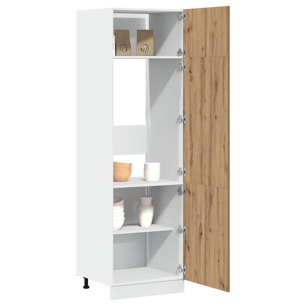 Armário p/ frigorífico “lyon” 60x57x207 cm artisiano