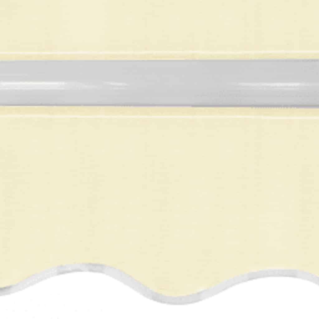 Toldo dobrável manual 600 cm creme