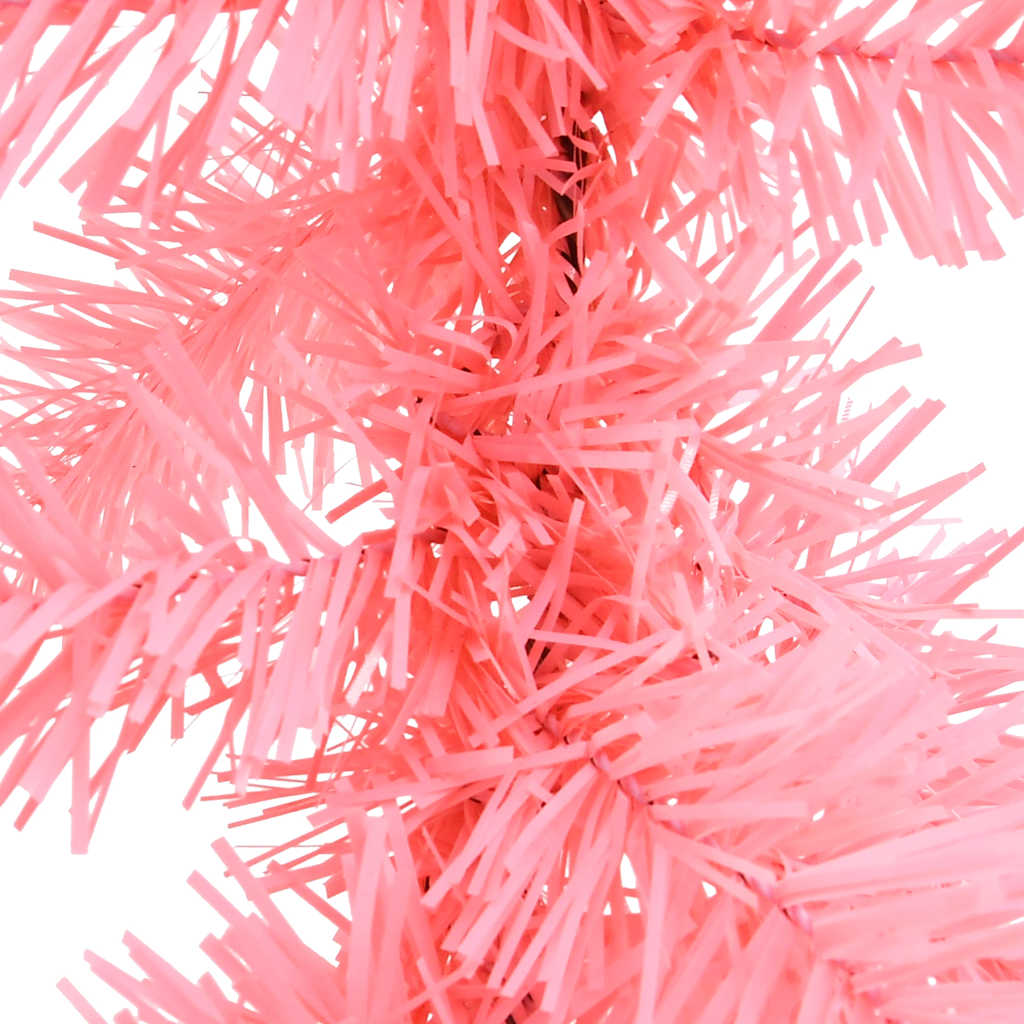 Grinalda de natal com luzes LED 10 m cor-de-rosa