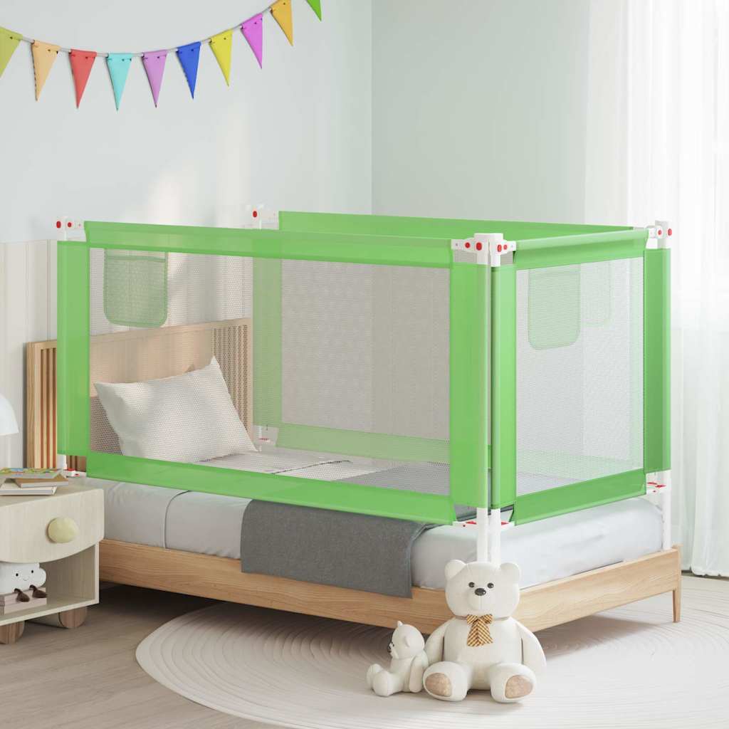 Barra de segurança p/ cama infantil tecido 160x25 cm verde