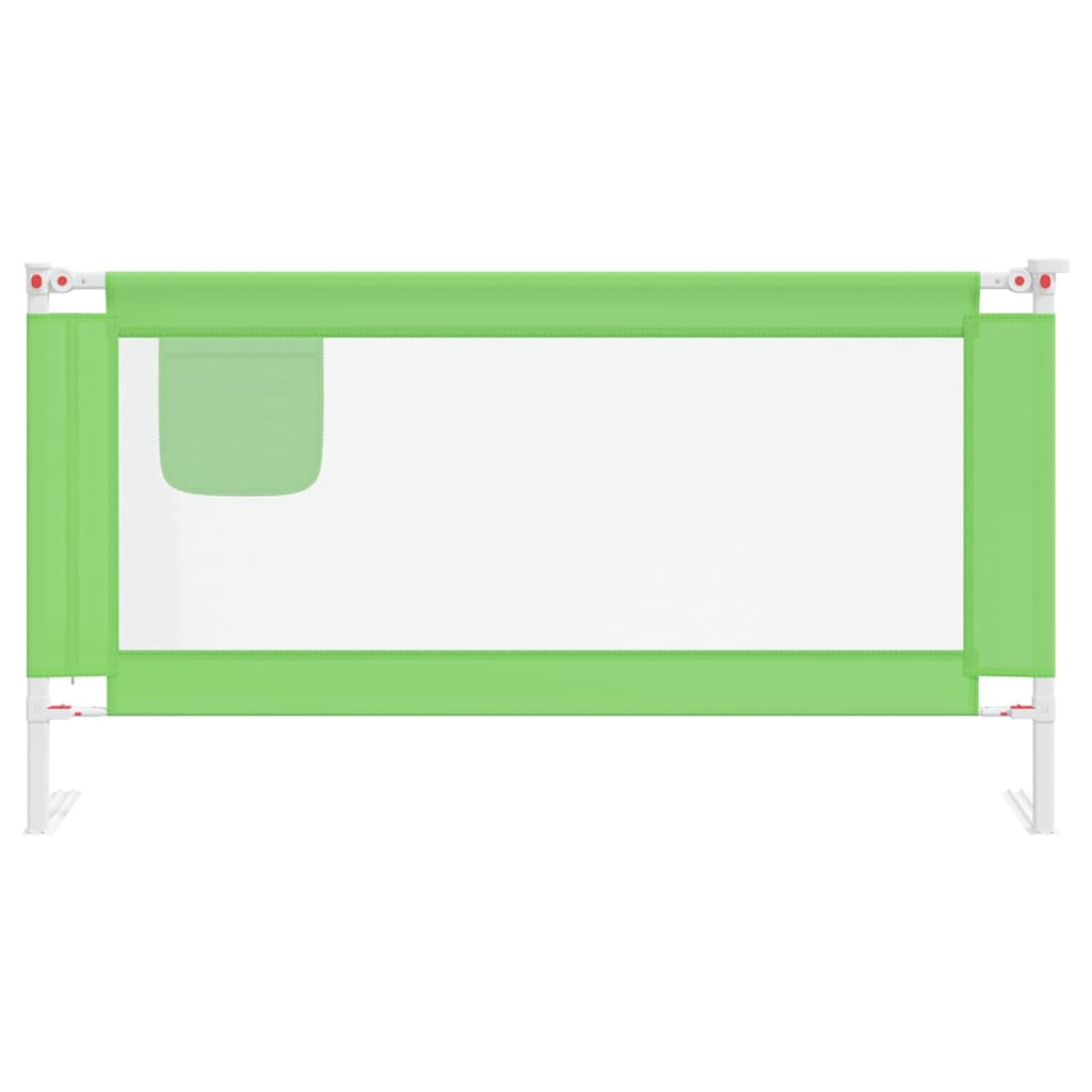 Barra de segurança p/ cama infantil tecido 160x25 cm verde