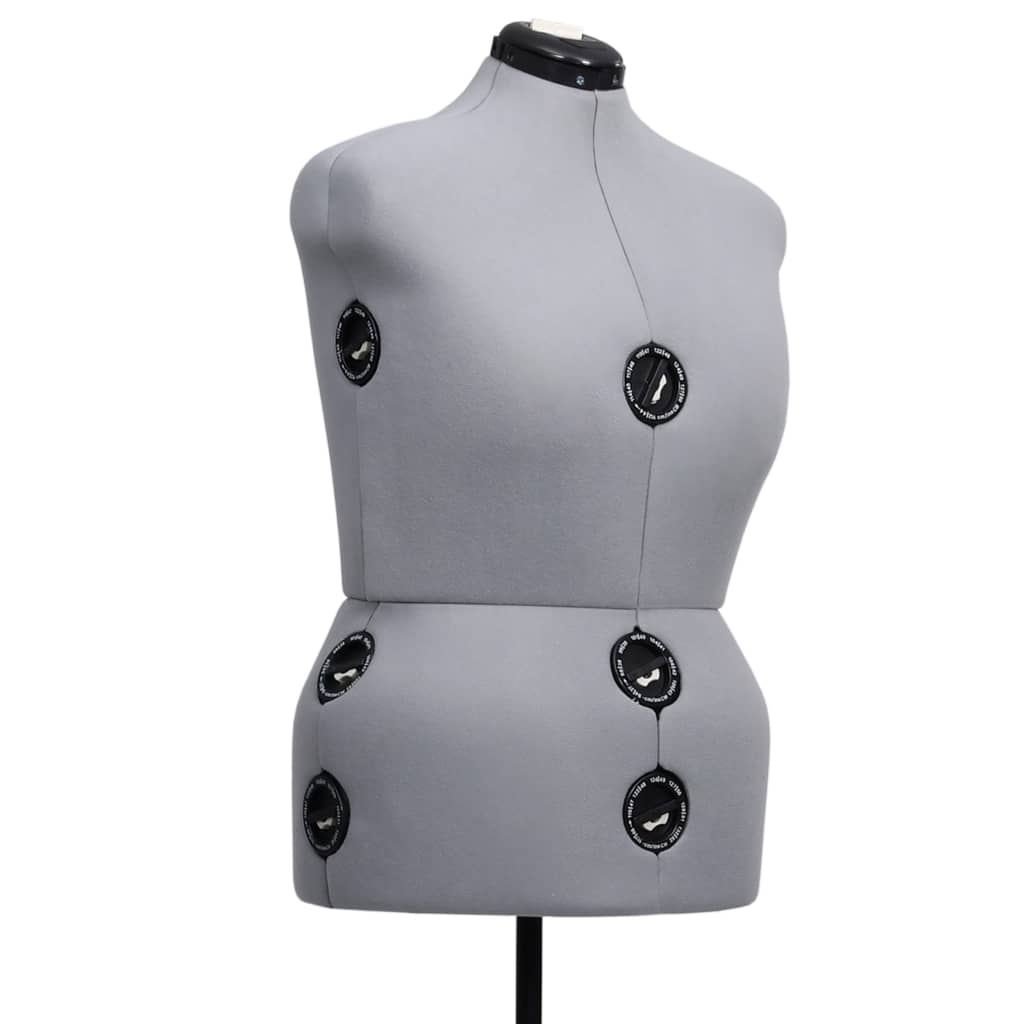 Manequim feminino ajustável tamanho l 44-50 cinzento