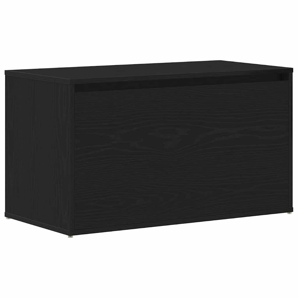 Banco de hall carvalho preto 80 x 40 x 45 cm