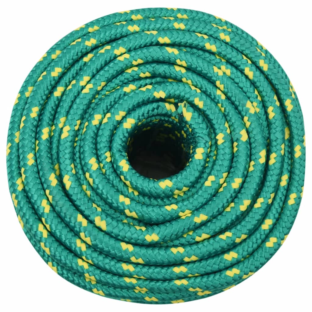 Corda de barco 12 mm 100 m polipropileno verde