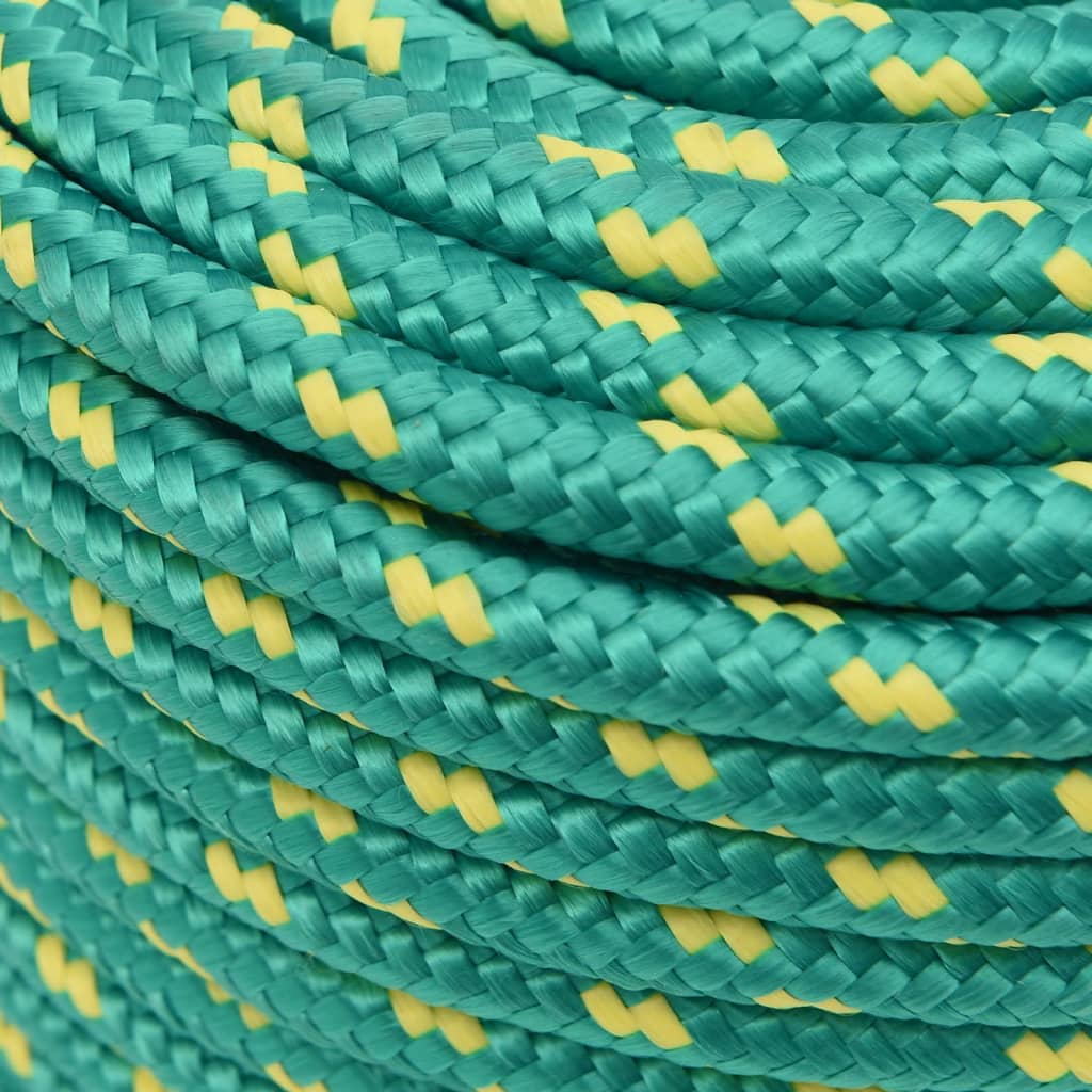 Corda de barco 12 mm 100 m polipropileno verde