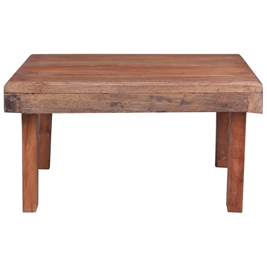 Mesa de centro 60x45x23 cm madeira de mogno maciça