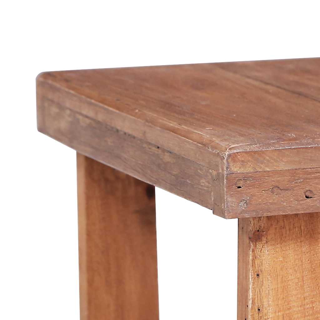Mesa de centro 60x45x23 cm madeira de mogno maciça