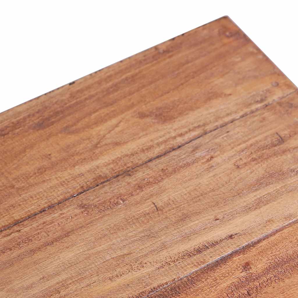 Mesa de centro 60x45x23 cm madeira de mogno maciça