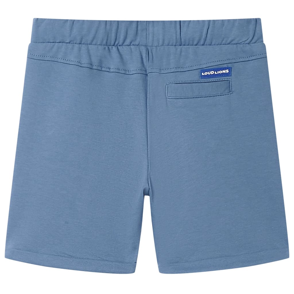 Calções de criança com cordão azul-escuro 116