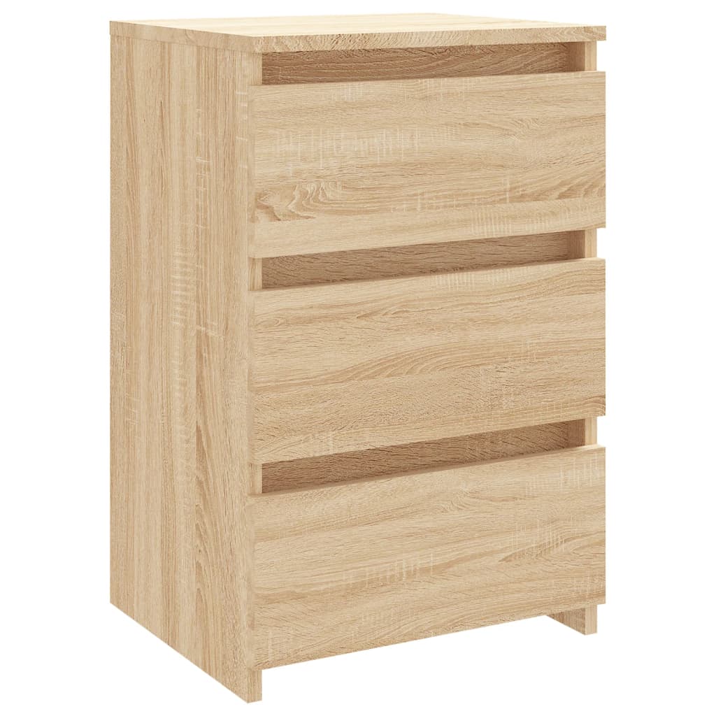 Mesa cabeceira 40x35x62,5 cm derivados madeira carvalho sonoma