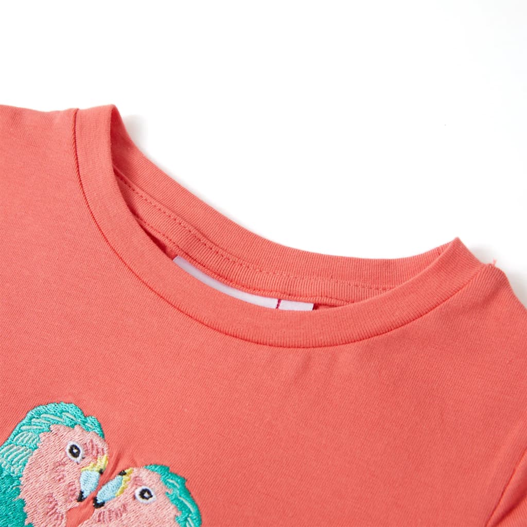 T-shirt infantil coral 104