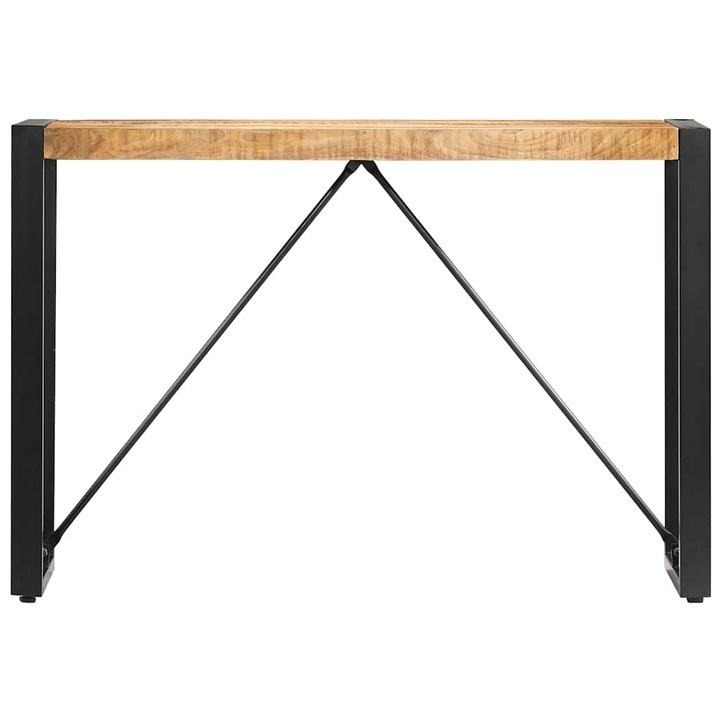 Mesa consola 110x35x76 cm madeira de mangueira maciça