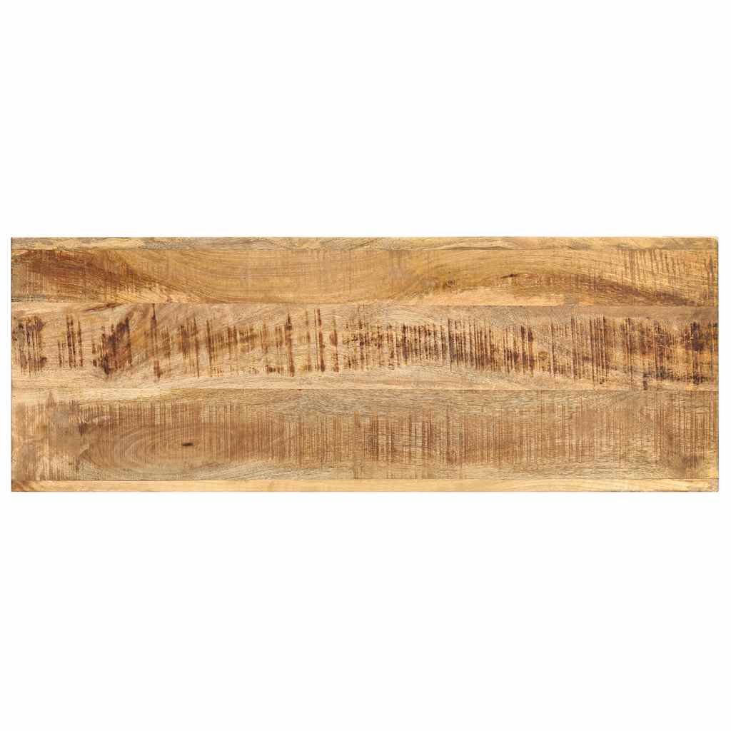 Mesa consola 110x35x76 cm madeira de mangueira maciça