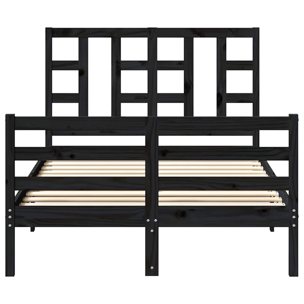 Cabeceira de cama 206x4x100 cm pinho maciço castanho mel