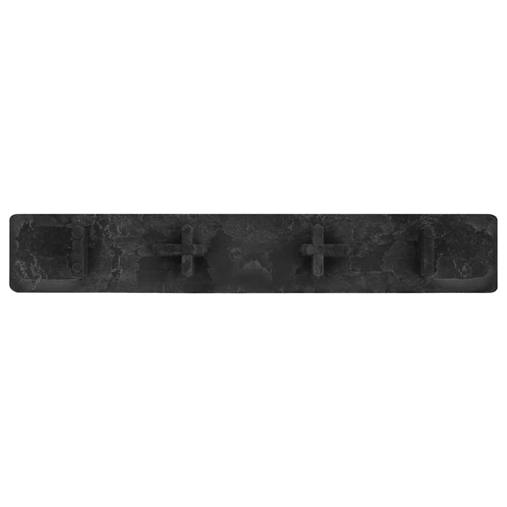 Tampas para extremidades de pavimento 10 pcs plástico preto