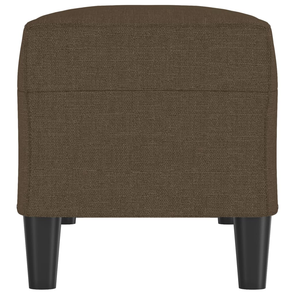 Banco 100x35x41 cm tecido castanho