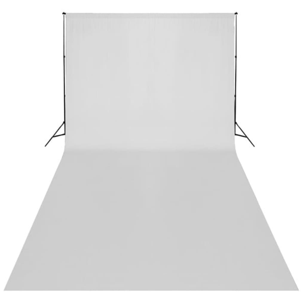 Fundo fotográfico sem suporte algodão branco 600x300 cm