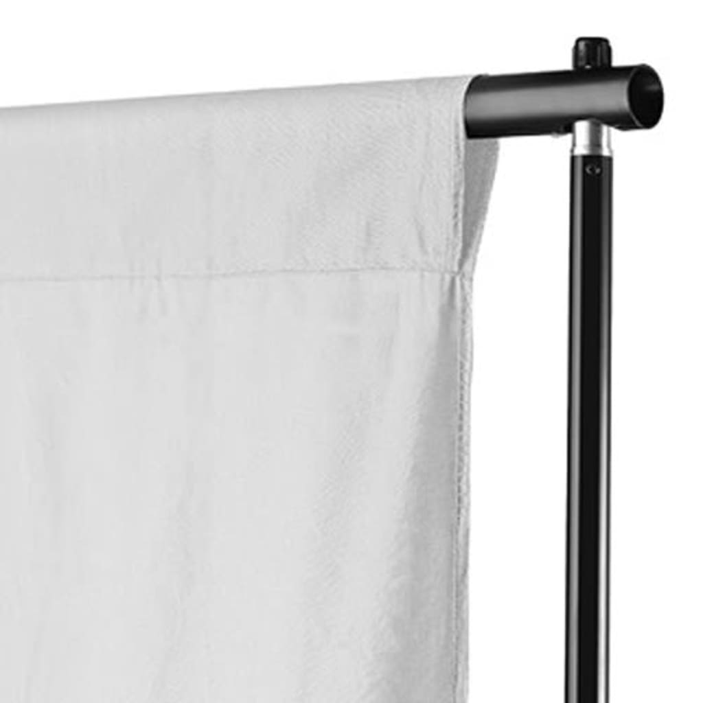 Fundo fotográfico sem suporte algodão branco 600x300 cm