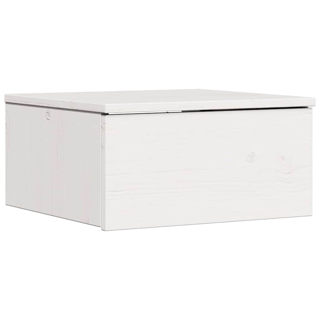 Mesa-de-cabeceira com gaveta branco 37 x 35 x 18,5 cm