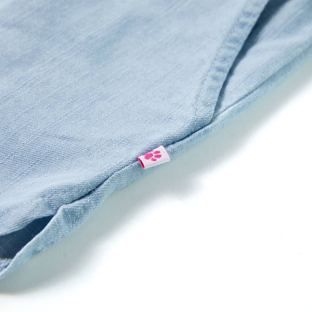 Calções de criança azul-ganga suave 92