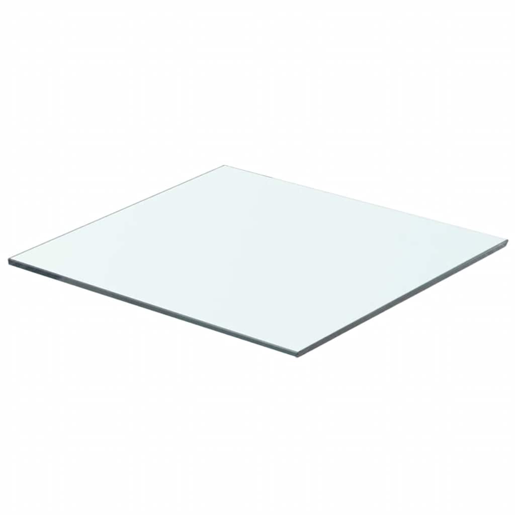 Prateleiras 2 pcs 40x30 cm vidro transparente