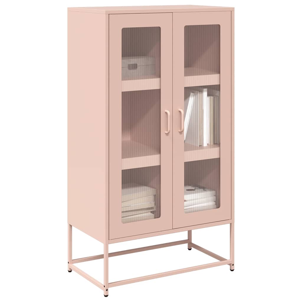 Móvel alto 68x39x123 cm aço rosa