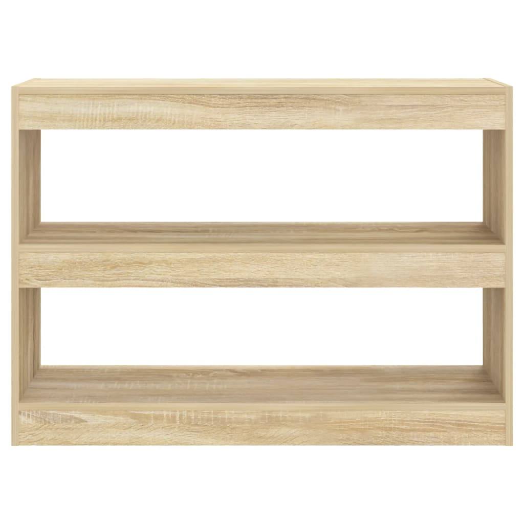 Estante/divisória 100x30x72 cm cor carvalho sonoma