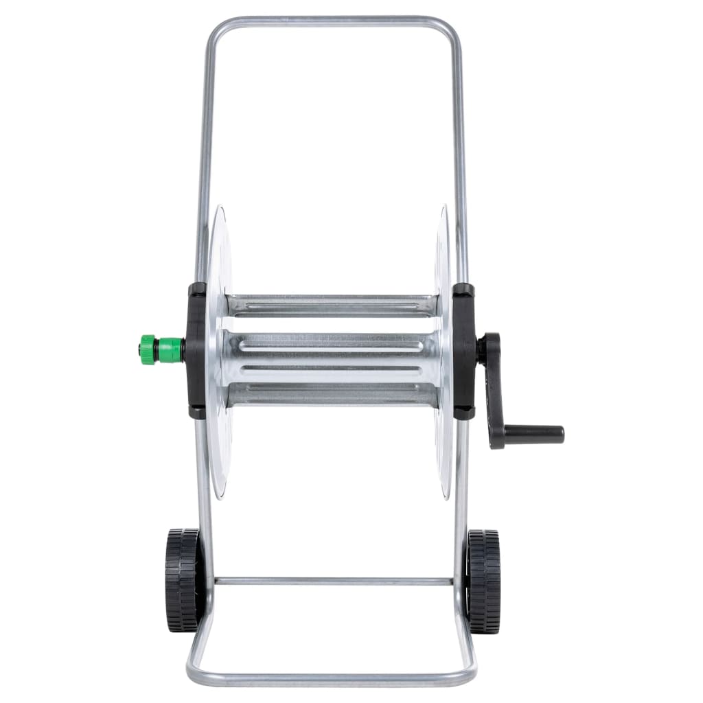 Carrinho enrolador para mangueira c/ 80 m 1/2" ou 50 m 3/4" aço