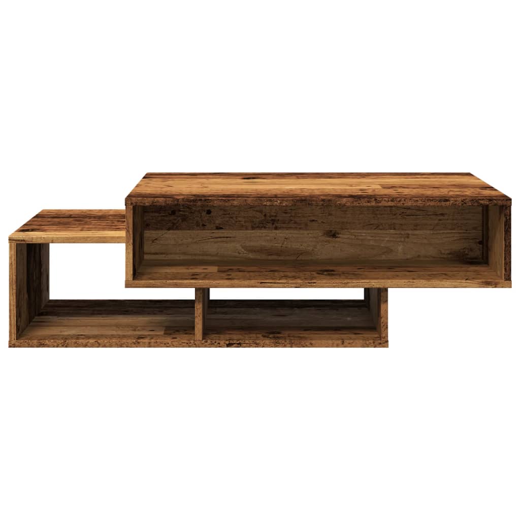 Mesa de centro 105x55x32 cm deriv. de madeira madeira velha