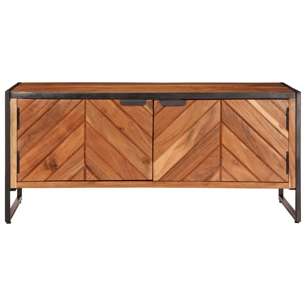 Mesa de centro 90x55x40 cm madeira de acácia maciça