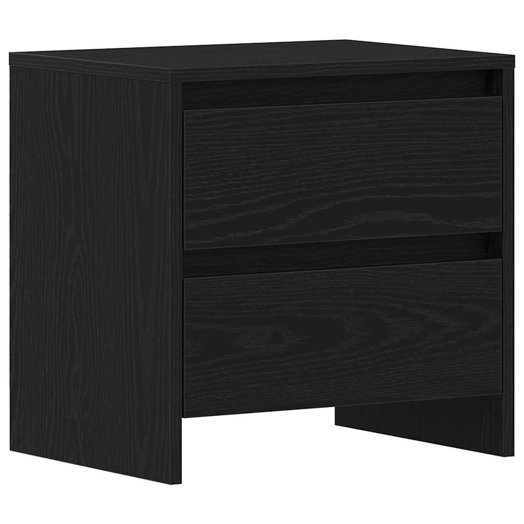 Armário de cabeceira carvalho preto 45 x 34 x 44,5 cm