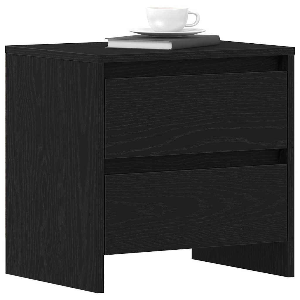 Armário de cabeceira carvalho preto 45 x 34 x 44,5 cm