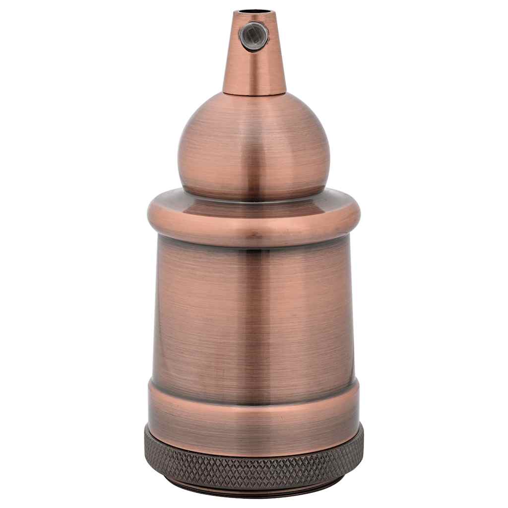 Casquilhos de lâmpadas 2 pcs bronze vermelho e27