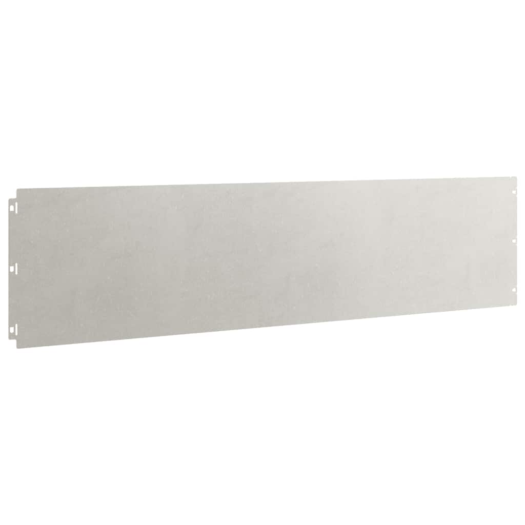 Orlas de relva 10 pcs 25x103 cm aço inoxidável