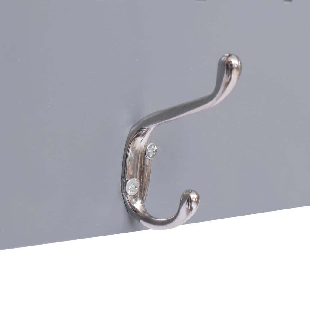 Cabide de parede family 74x29,5 cm cinzento