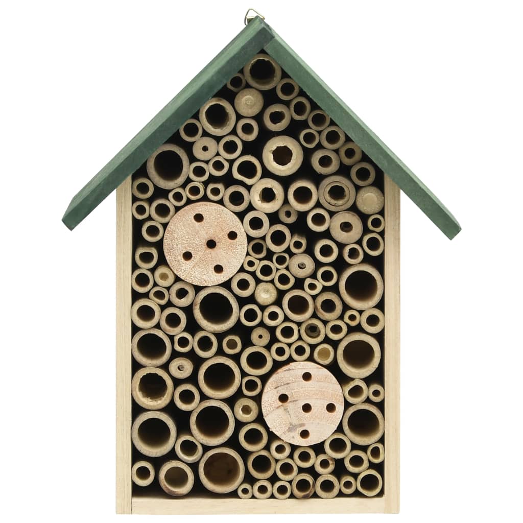 314813 Insect hotels 2 pcs 23x14x29 cm solid firwood