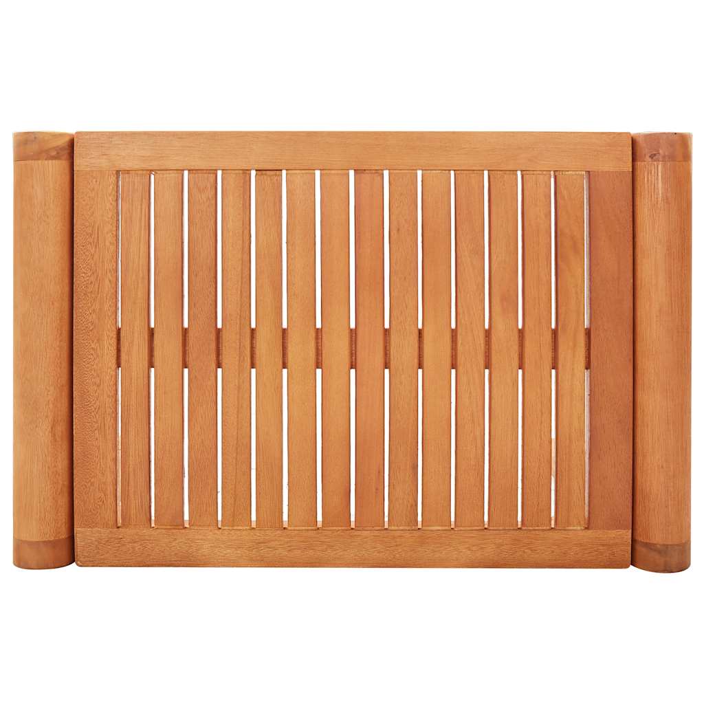 Banco de jardim 64 cm madeira de eucalipto maciça
